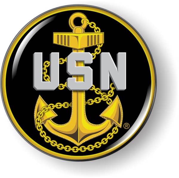 U.S. Navy Fouled Anchor - Chief Petty Officer Emblem (b)